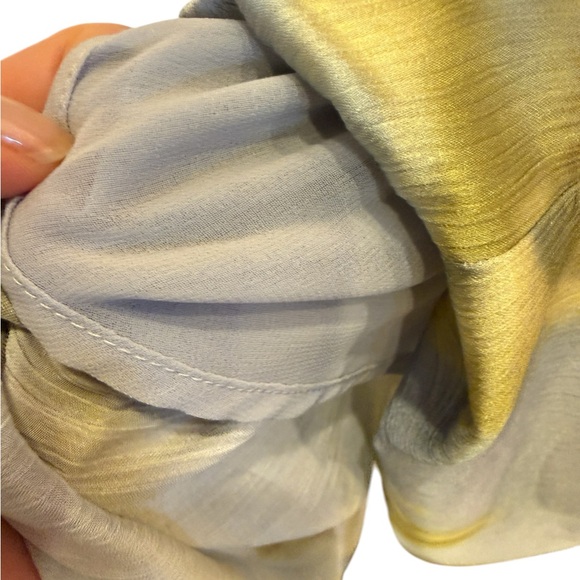 Mus & BomBon Aruba Halter Slip Dress color Azul sz L - Picture 5 of 15